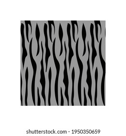 Tiger skin background icon design template vector