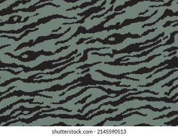 Tiger skin pattern, animal leather seamless design