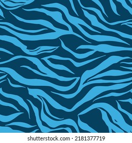 tiger skin pattern, animal leather seamless color design