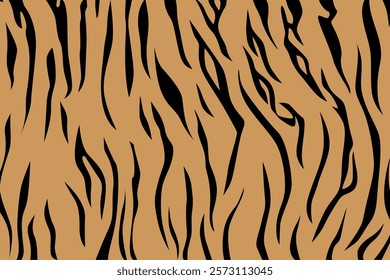 tiger skin pattern background vector art
