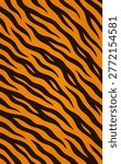 tiger skin pattern (simplified texture) - artwork 2