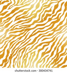 Tiger of skin pattern. Vector. Abstract seamless.