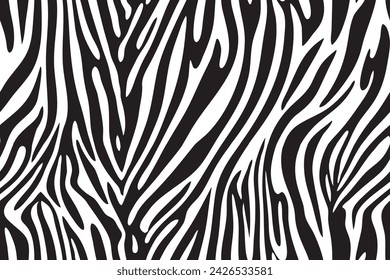 Tiger skin, Seamless animal pattern for textile design