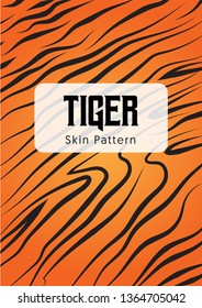 Tiger skin texture 