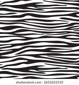 Textura da pele do tigre em preto e branco	
