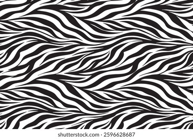 Tiger skin texture vector illustration