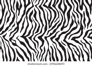 Tiger skin texture vector illustration