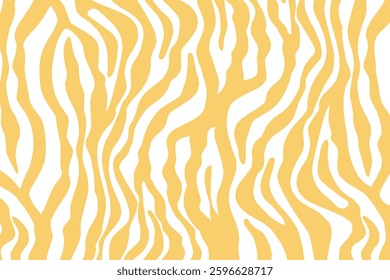 Tiger skin texture vector illustration