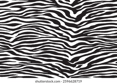 Tiger skin texture vector illustration