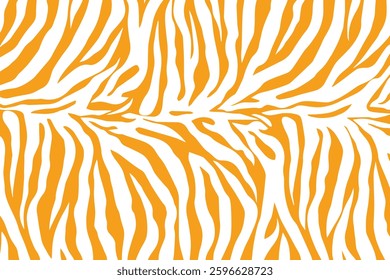 Tiger skin texture vector illustration
