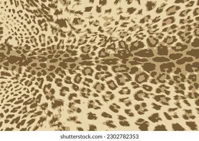 Tiger Haut Vektorgrafik Einfaches Design der schönen Tigerhaut.