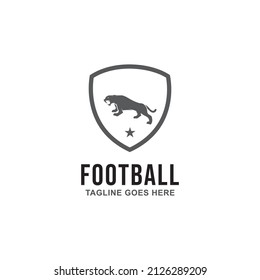 Tiger Soccer club logo badge