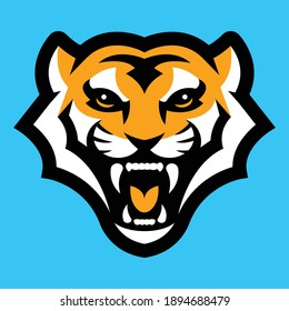 Tiger Sports Vector Mascot Logo Illustration
