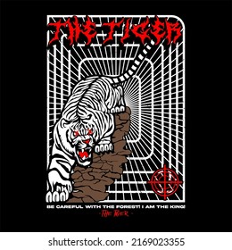 The Tiger Streetwear King Of Forest