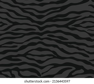 
Patrón de rayas de tigre, textura oscura sin costuras de cebra para textiles.