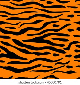 Tiger Stripe Seamless Background Which Can Stock Vector (Royalty Free ...