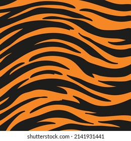 tiger stripes background for decorating the background of wild animals