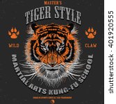 tiger style tee graphic