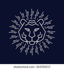 tiger sunburst logo