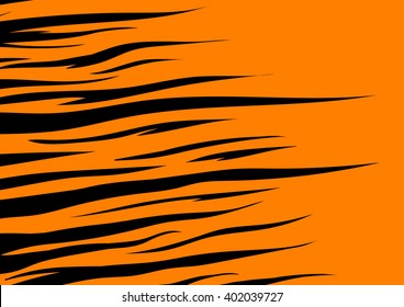 Tiger texture abstract background