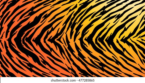 Tiger texture abstract background