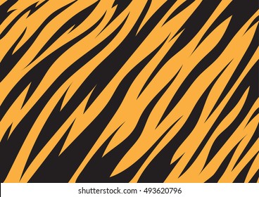 Tiger texture abstract background