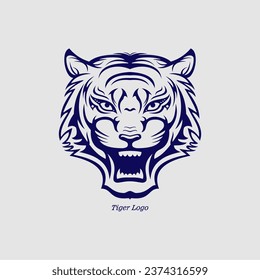 a tiger that shows its strength by roaring