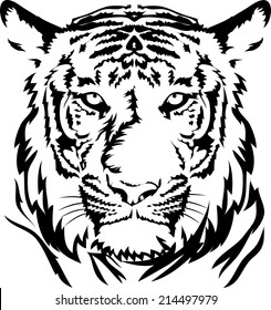 tiger vector.