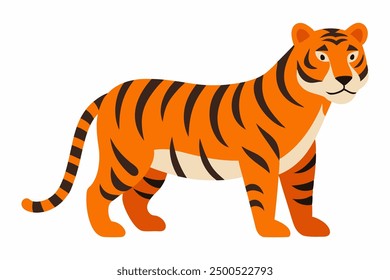 A Tiger vector art illustration