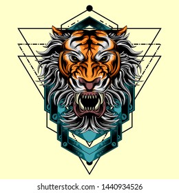 tiger vector for commercial use