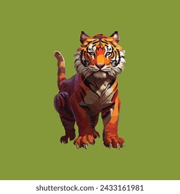 tiger vector design Tiger illustration