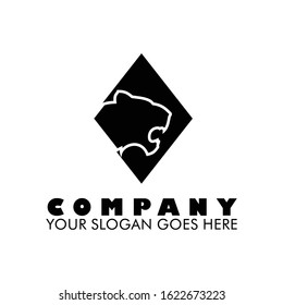 Tiger vector design logo template