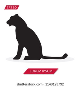 tiger vector icon symbol