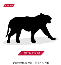 tiger vector icon symbol