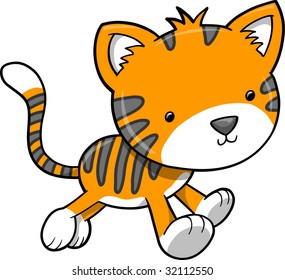 Tiger Vector Illustration