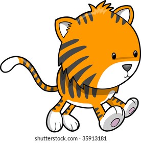 Tiger Vector Illustration