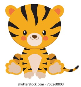 Tiger Vector Illustration 