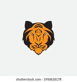 Logo-Vorlage für Tiger-Vektorgrafik-Design
