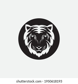 tiger vector illustration design icon logo template