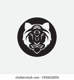 tiger vector illustration design icon logo template