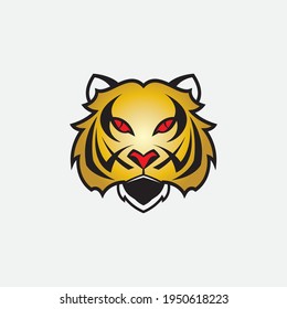 tiger vector illustration design icon logo template