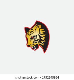 tiger vector illustration design icon logo template