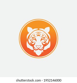 tiger vector illustration design icon logo template