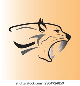 Tiger Vector Logo Design Free Download