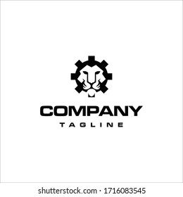 Tiger vector logo graphic abstract