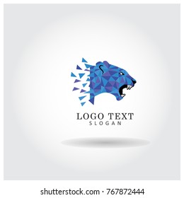 Tiger Vector Logo Icon Template