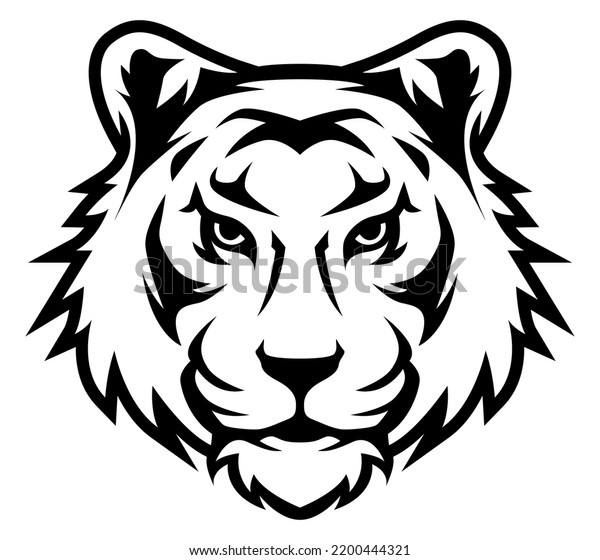 Tiger Vector Silhouette Vector Isolated Illustration Stock Vector ...