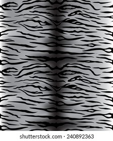 tiger vector skin gray pattern print