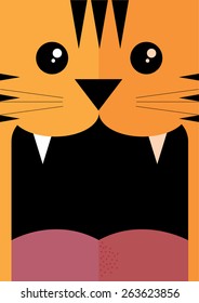 tiger vector/illustration