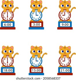 Tiger with a watch.What time is it? A game for children.Preschool Printables Game, Preschool Time Learning, Homeschool Games
Game for a child early Montessori training. Cute owis